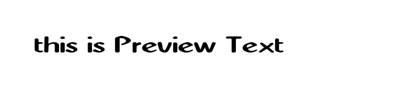 font preview of abbey_m1
