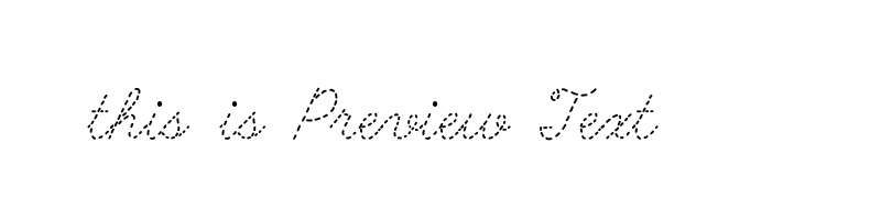 font preview of ABCCD_0