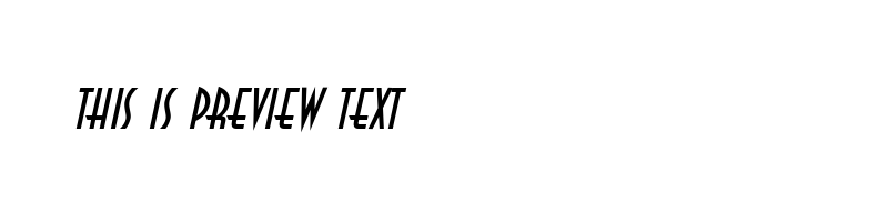 font preview of ANASTASI