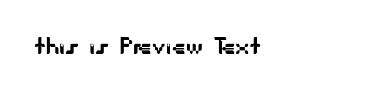 font preview of ANASTHES