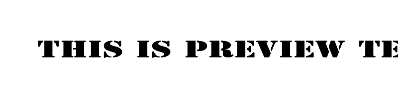 font preview of ANNISTO