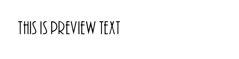 font preview of APRIDCS