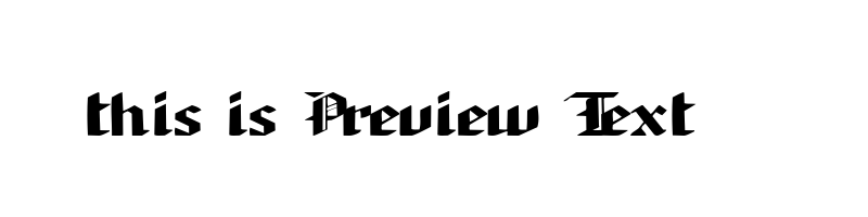 font preview of ARMEESB