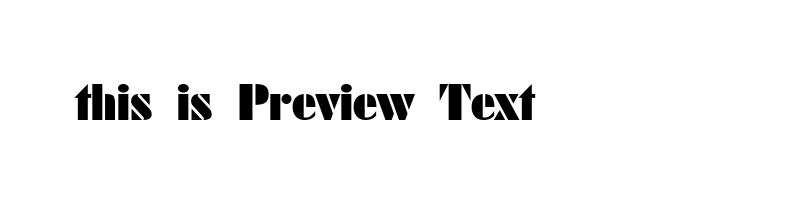 font preview of ARMYBP