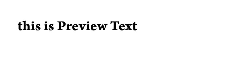 font preview of ArnoPro-BoldCaption