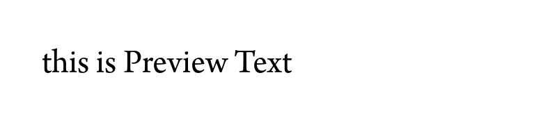 font preview of ArnoPro-Regular