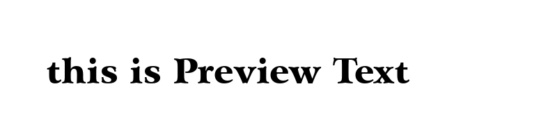 font preview of ARRUSK