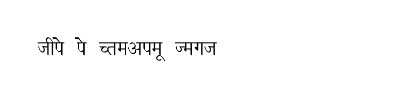 font preview of ASHIRWA0
