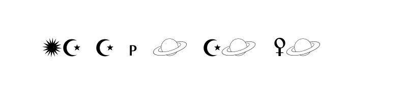 font preview of astro