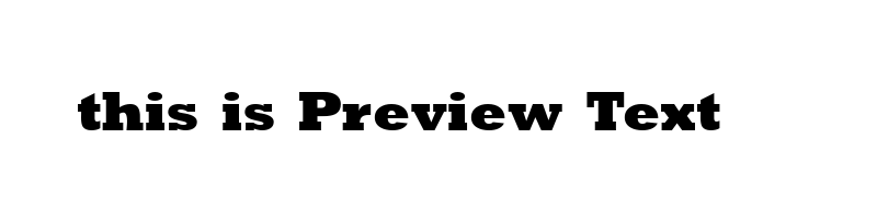 font preview of ASTUBLS