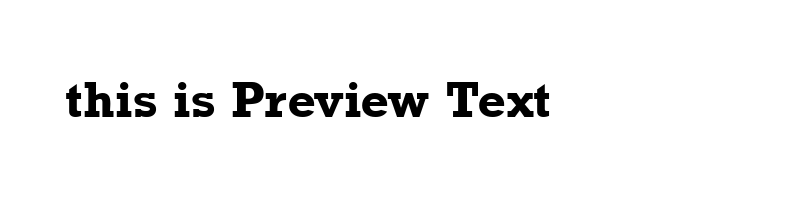 font preview of ASTUSB