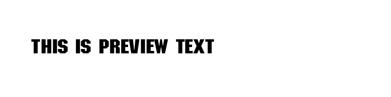font preview of ATROX