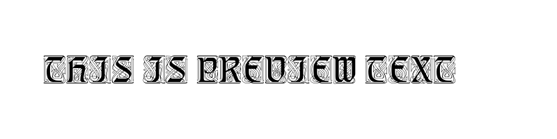 font preview of Augsburger Initials_0