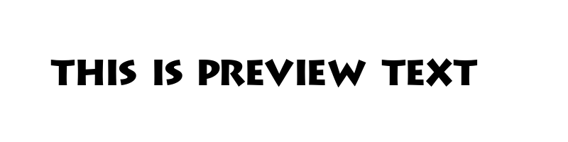 font preview of AUSBLCSB