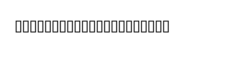 font preview of Babu Normal
