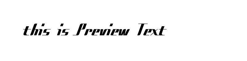 font preview of badfilms