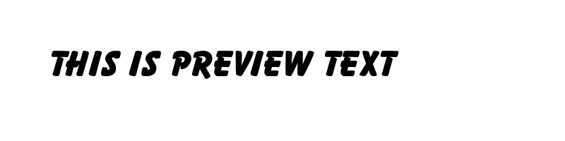 font preview of ball