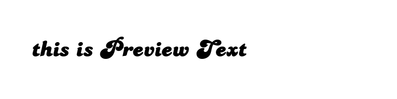 font preview of bananasp