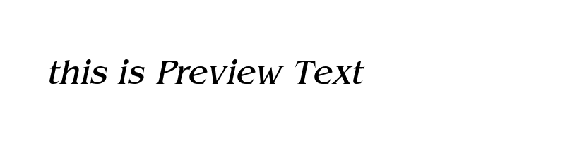 font preview of BANGI