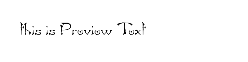 font preview of bardn