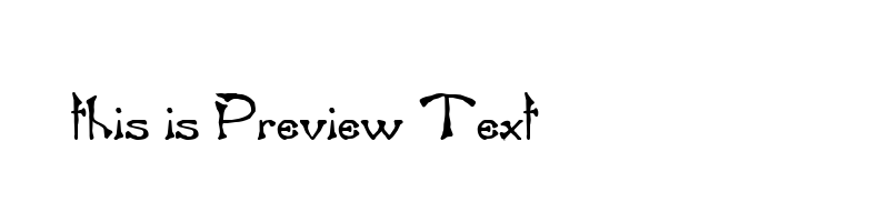 font preview of BARTB