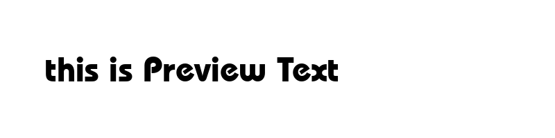 font preview of bauhausb_1