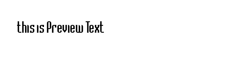 font preview of bedrockn