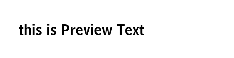 font preview of belcenam