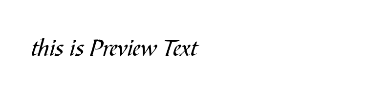 font preview of biblscrn