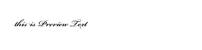 font preview of BickhamScriptPro-Semibold