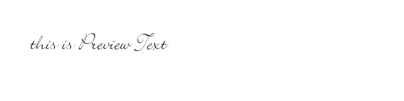 font preview of bickleys