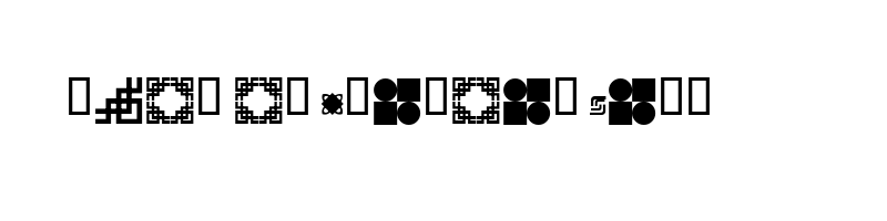 font preview of BIJYIF_1