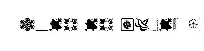 font preview of BIJYIX_1