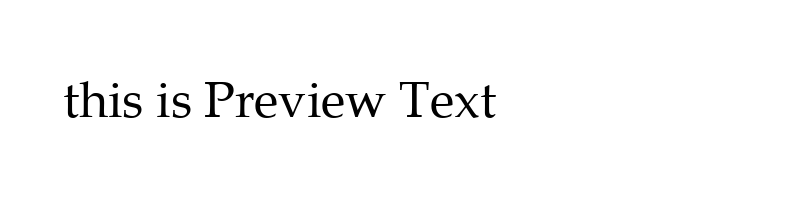 font preview of BKANT_1