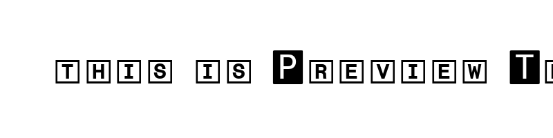 font preview of boxedin