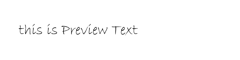 font preview of BRADHITC_1