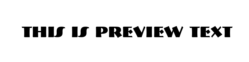 font preview of bremenk