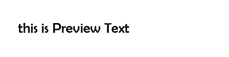 font preview of BRLNSR_1