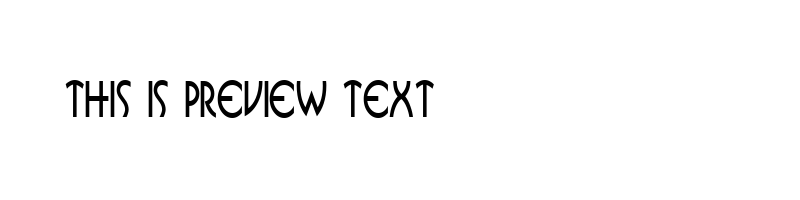 font preview of BusinkoSqueezed Regular_0