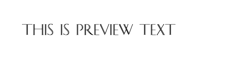 font preview of CAESAR