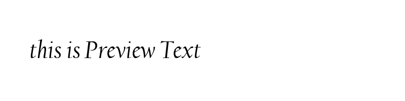 font preview of CALIFI_1