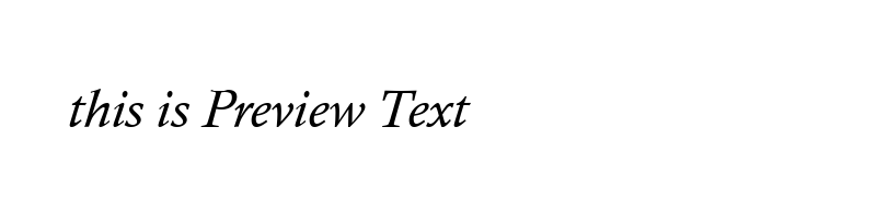 font preview of CALISTI_1