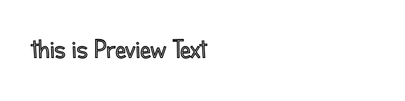 font preview of Candsbst