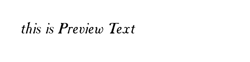 font preview of cas_ant0
