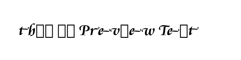 font preview of CATANSWB_1