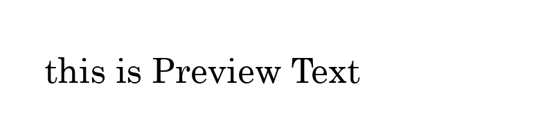 font preview of CENTURY_1