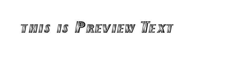 font preview of CHILIPEP