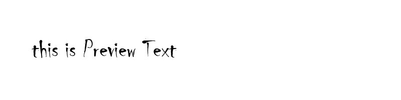 font preview of CHILLER_1