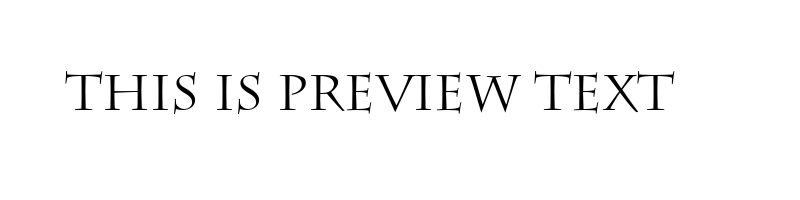 font preview of chrlwrtn