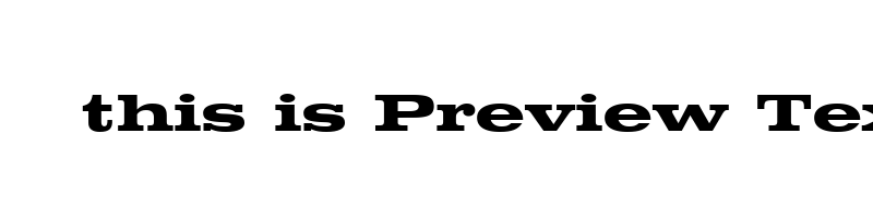 font preview of clar73w